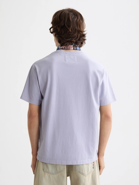 Scotch & Soda Relaxed-fit washed artwork t-shirt