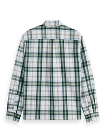 Scotch & Soda Relaxed fit yarn-dyed flannel check