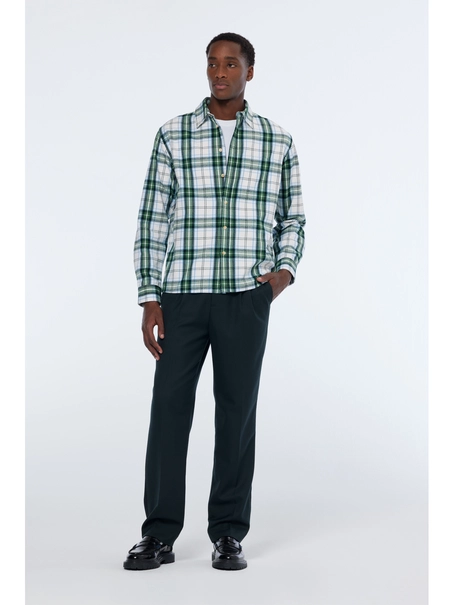 Scotch & Soda Relaxed fit yarn-dyed flannel check