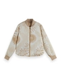 Scotch & Soda Reversible quilted bomber