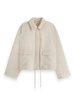 Scotch & Soda Satin Jacquard Utility Shirt