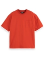 Scotch & Soda Seasonal core - Loose-fit 3 crosses