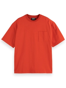 Scotch & Soda Seasonal core - Loose-fit 3 crosses