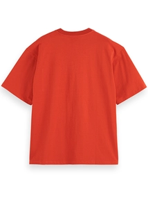 Scotch & Soda Seasonal core - Loose-fit 3 crosses