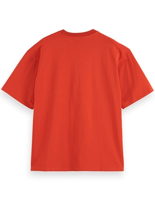 Scotch & Soda Seasonal core - Loose-fit 3 crosses