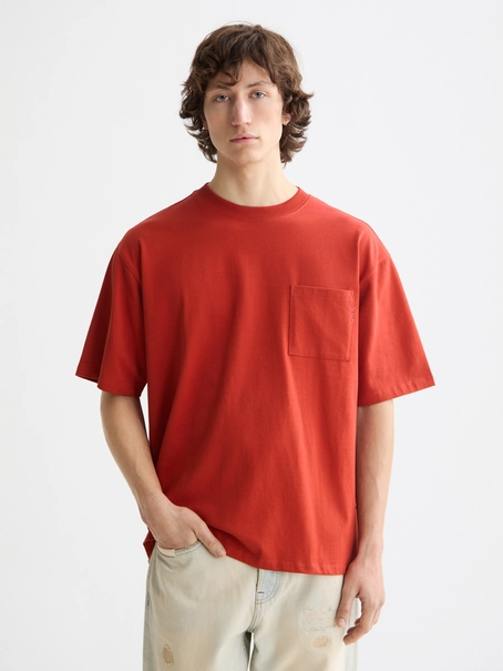 Scotch & Soda Seasonal core - Loose-fit 3 crosses