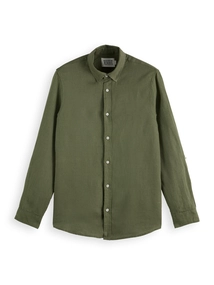 Scotch & Soda Seasonal core - Regular fit linen s