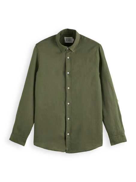Scotch & Soda Seasonal core - Regular fit linen s
