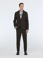 Scotch & Soda Single-breasted yarn-dyed check reg