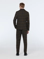 Scotch & Soda Single-breasted yarn-dyed check reg