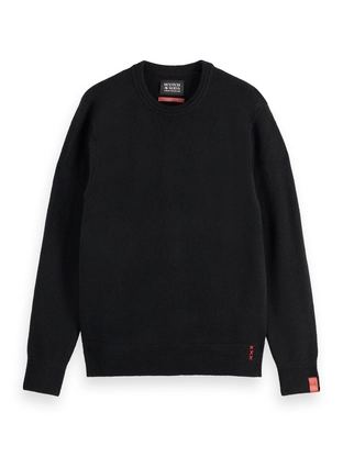 Scotch & Soda Soft knit regular fit crew neck