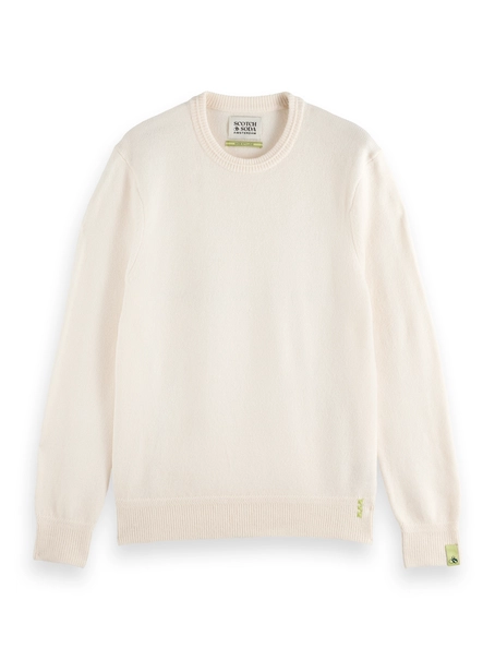 Scotch & Soda Soft knit regular fit crew neck