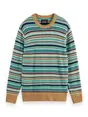 Scotch & Soda Soft knit striped regular fit pullo