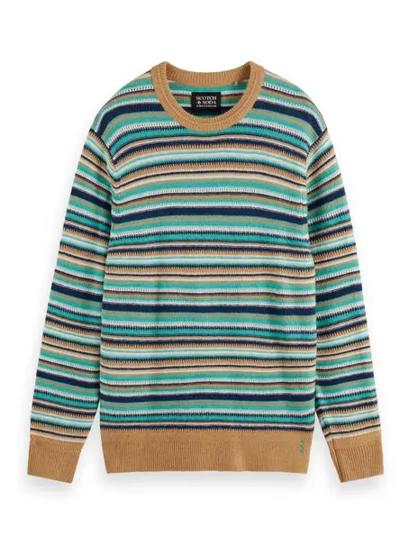 Scotch & Soda Soft knit striped regular fit pullo