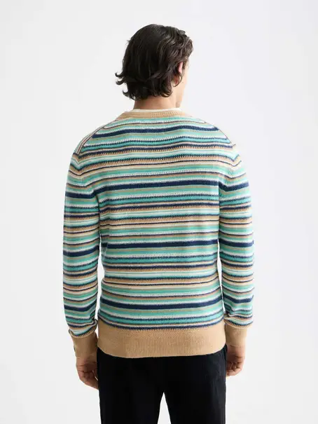 Scotch & Soda Soft knit striped regular fit pullo