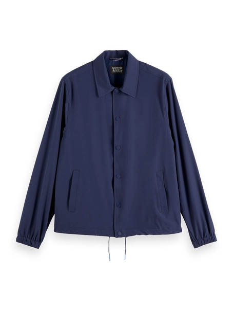Scotch & Soda Stretch nylon-blend coach jacket