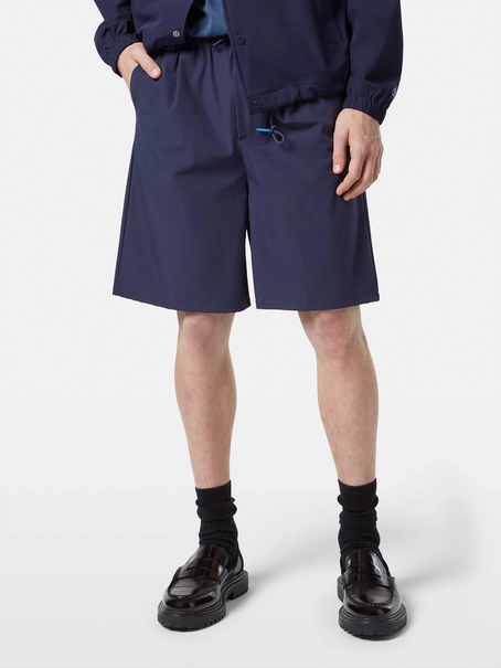 Scotch & Soda Stretch nylon-blend loose fit bermu