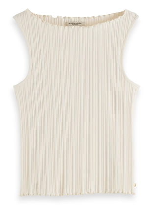 Scotch & Soda Structured rib tank