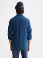 Scotch & Soda Textured indigo shirt in special st