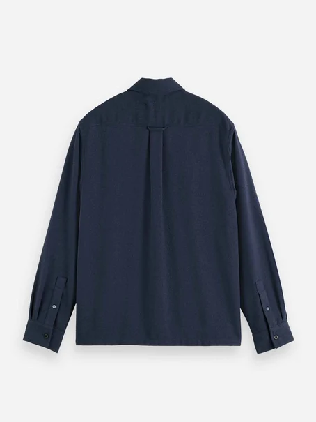 Scotch & Soda Textured relaxed-fit shirt