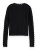 Scotch & Soda Textured stitch fitted pullover