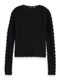 Scotch & Soda Textured stitch fitted pullover