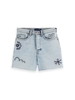 Scotch & Soda The Ray cut off denim short  Sprin