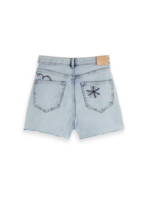 Scotch & Soda The Ray cut off denim short  Sprin