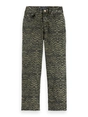 Scotch & Soda The Sky allover print straight jean
