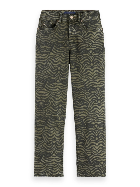 Scotch & Soda The Sky allover print straight jean