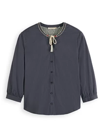 Scotch & Soda Top with beaded collar