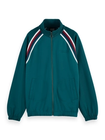 Scotch & Soda Track full zip through sweatshirt