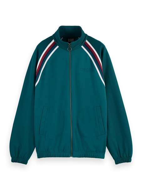 Scotch & Soda Track full zip through sweatshirt