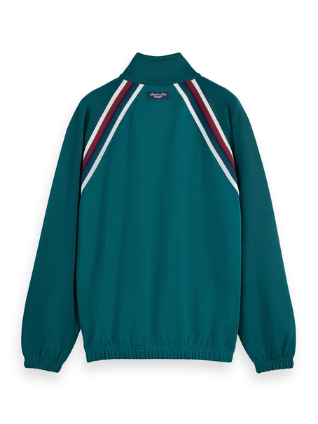 Scotch & Soda Track full zip through sweatshirt