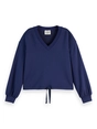 Scotch & Soda V-neck modal sweatshirt
