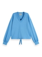 Scotch & Soda V-neck modal sweatshirt