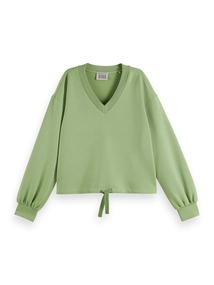Scotch & Soda V-neck modal sweatshirt