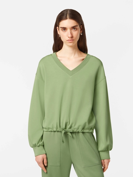 Scotch & Soda V-neck modal sweatshirt