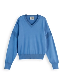 Scotch & Soda V-neck relaxed pullover