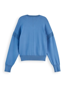 Scotch & Soda V-neck relaxed pullover