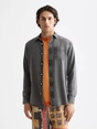 Scotch & Soda Washed 1 pocket black denim shirt