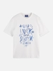 Scotch & Soda Washed graphic regular-fit T-shirt