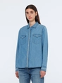 Scotch & Soda Washed out lightweight denim shirt