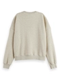 Scotch & Soda Washed oversized fit sweatshirt wit