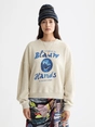 Scotch & Soda Washed oversized fit sweatshirt wit