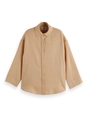 Scotch & Soda Wide sleeve linen shirt