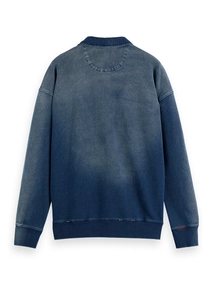 Scotch & Soda Worked out popover sweat in washed