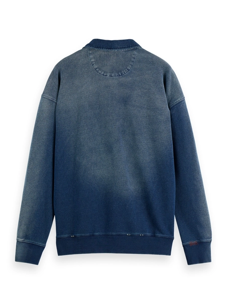 Scotch & Soda Worked out popover sweat in washed
