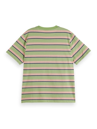 Scotch & Soda Yarn dye striped regular fit T-shir
