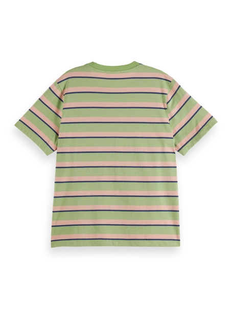 Scotch & Soda Yarn dye striped regular fit T-shir